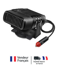 Chauffage Dégivrage Voiture Camping Car 12V Soufflant Pare Brise Chaleur 120W