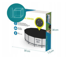 Bestway 58037 rideau 366 cm