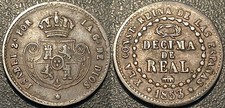 Espagne - Isabel II - 1/10
