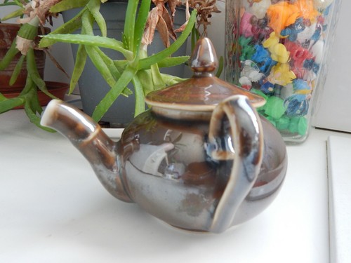 Théière porcelaine feu cp - à,