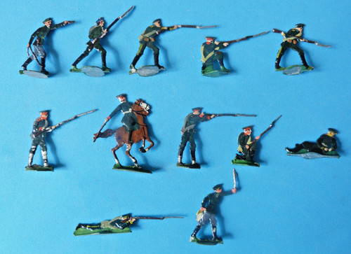 Plats étain zinnfiguren - plats,