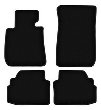 Tapis de sol en velours noir pour BMW 3 E92 année 2004-2011 set 4 pièces
