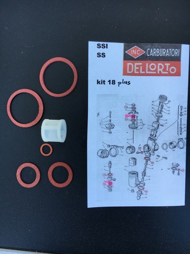 Dellorto gasket set kit18plus