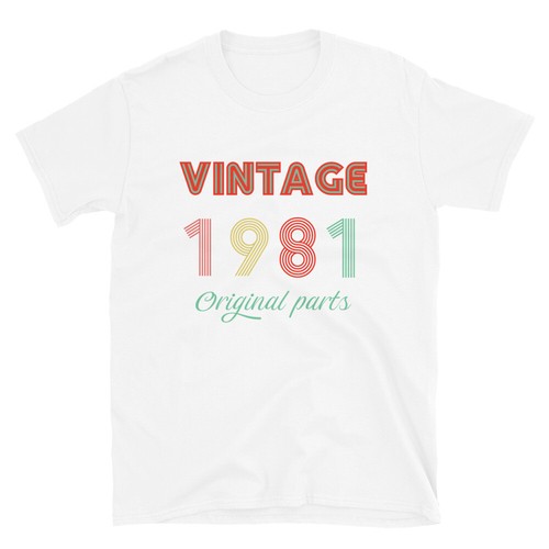 Birthday gift vintage 1981 - birthday,