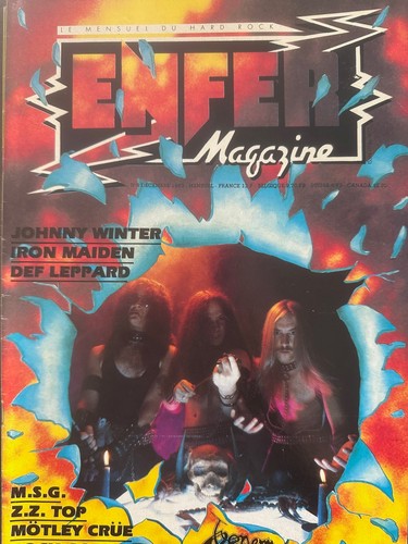 Enfer magazine iron - magazine,