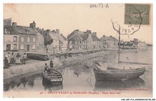CAR-AEPP14-0791-50 - SAINT-VAAST-LA-HOUGUE - Place Belle-Isle