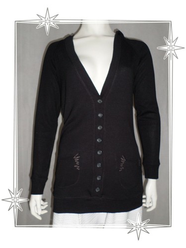 Veste à capuche noire - -,