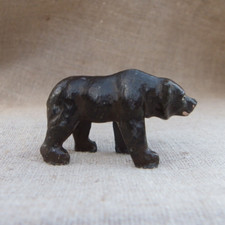 FIGURINE EN PLOMB OURS PERSONNAGE DE CIRQUE DÉBUT XXème N°3 SOLDAT PLOMB