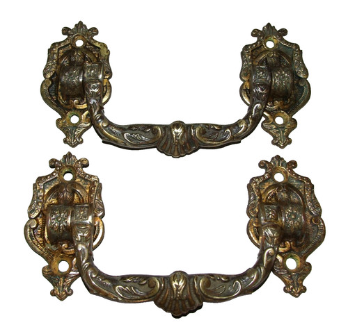 Paire poignées louis xiv - paire,