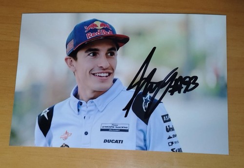 Autografo marc marquez ducati - autografo,