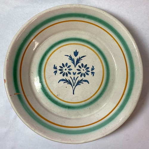 Assiette faïence régionale - faïence,