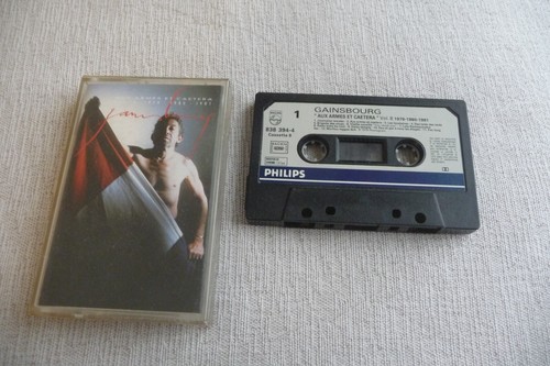 Serge gainsbourg audio tape - k7,