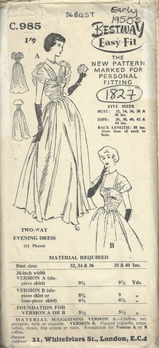 Patron couture vintage - de,