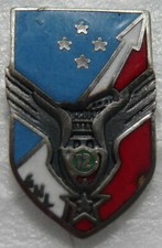 PIN'S MILITAIRE DU 12 GROUPE D'HELICOPTERES LEGERS