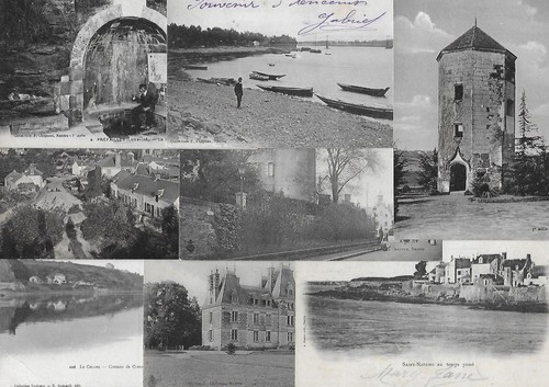 Lot cartes postales - lot,