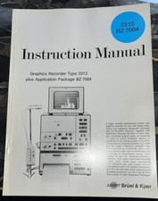 Bruel & Kjaer INSTRUCTION