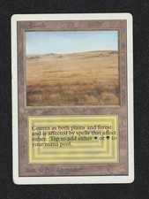 Magic MTG - Savannah - Unlimited - PLAYED - EN