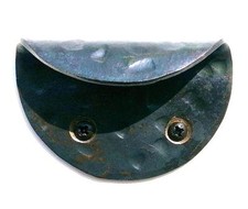 Poignée de tirage de tasse artisanale classeur porte tiroir fer forgé ancien ...