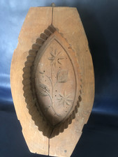 ANCIEN MOULE A BEURRE EN BOIS