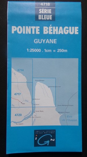 Carte ign série bleue - §, 4718