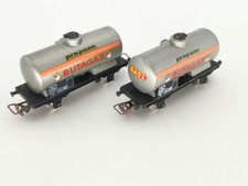 JOUEF ÉCHELLE HO DEUX WAGONS CITERNE BUTAGAZ / PROPANE  +++