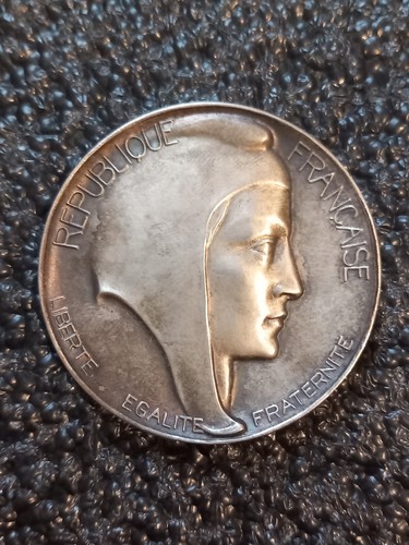 Médaille bronze argenté - médaille,