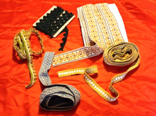 Galon ameublement, costumes