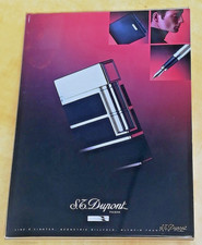 2368IZ - Présentoir Vitrine  Stand Display S.T. DUPONT PARIS en plexi tranparent