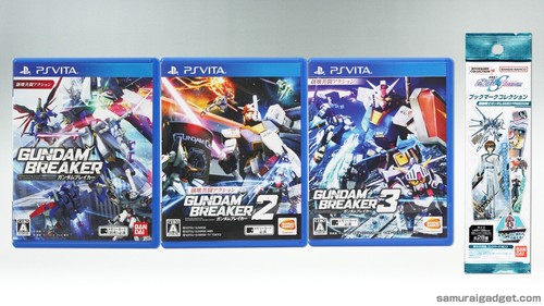 Gundam breaker ps vita - gundam,