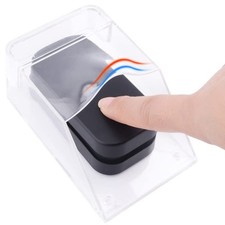 Couvercle Étanche pour Bouton de Sonnette Housse de Protection Transparente s...