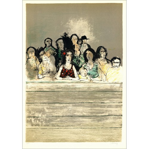 Jansem jean lithographie - jansem,