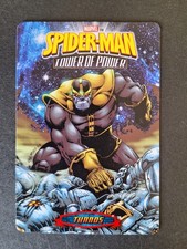 Thanos Carte Marvel 014 SpiderMan Tower of Power 2009 Français