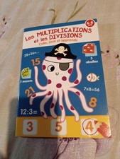 Les Multiplications Et Les Divisions ,Colle Joue Et Apprends.