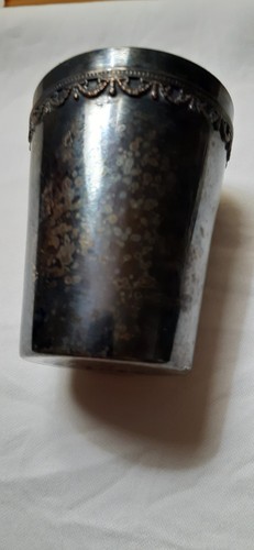 Timbale métal argenté - métal,
