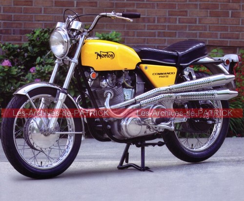 Norton 750 commando 1969 - norton,
