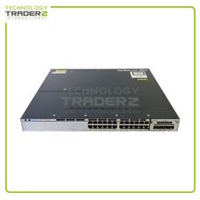 WS-C3750X-24P-S V06 Cisco 3750X Poe + 24 Ports Ethernet Switch W/1x C3KX-NM-1G