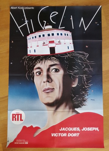 Higelin affiche concert - higelin,