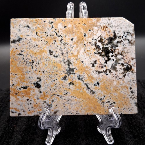 Ocean jasper slab with stand - ocean,
