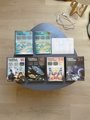 Lot jeux radiola philips - lot,
