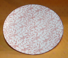 Rare assiette plate Bouchara