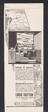lot de 5 publicites papier annee 20 Louis Vuitton malle bagage voyage pubs