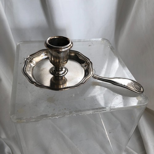 Bougeoir main en metal - main,