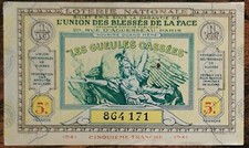 Billet de loterie nationale