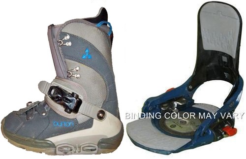 Burton step boots and - si,