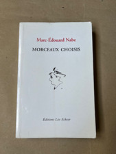 Marc-Edouard Nabe, Morceaux choisis léo Scheer