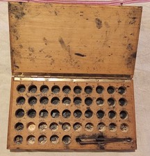 Dateurs PTT pour machine dans coffret en bois