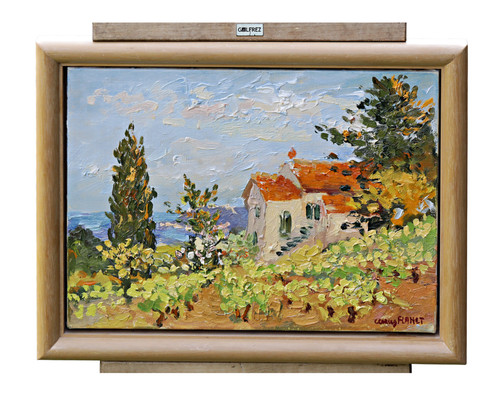 Tableau huile signé - tableau,