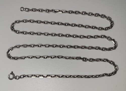 Chaîne ancienne argent - argent, massif