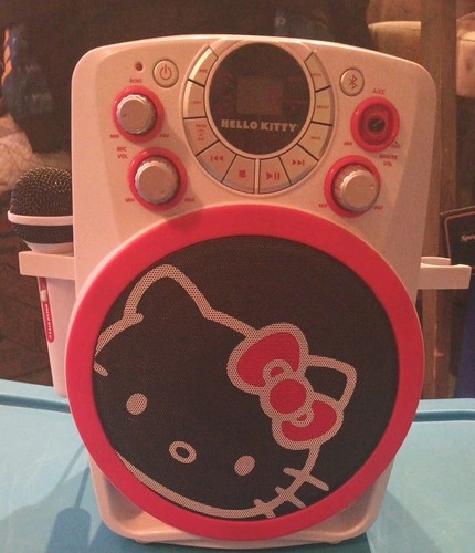 Hello kitty karaoke machine - kitty, cd