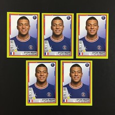 Kylian Mbappe Lot 5 Sticker Panini Foot 2021 2022 (21-22) #356